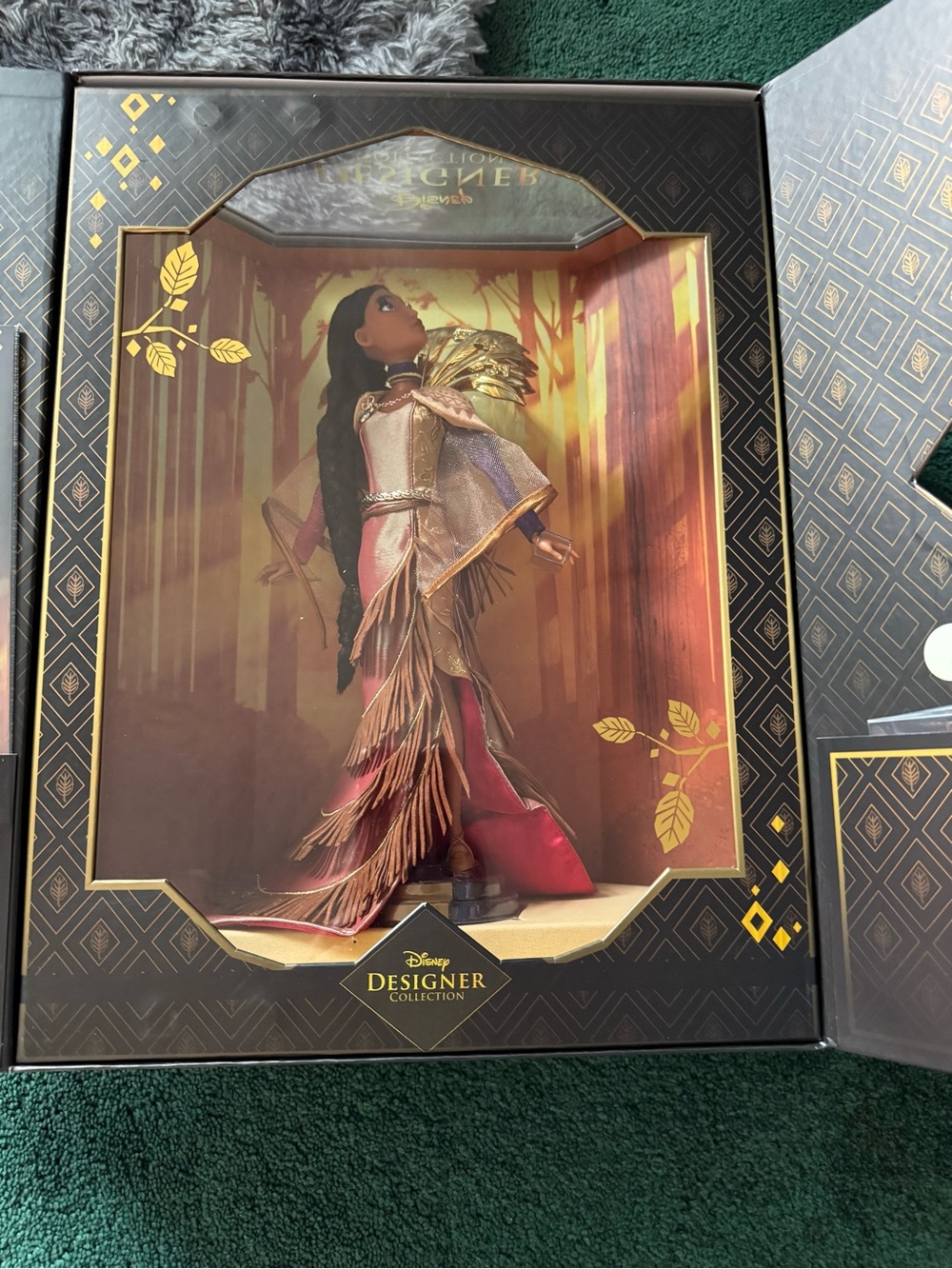 Pocahontas Collector Doll — Multicolor (Gold & Pink Accents)
